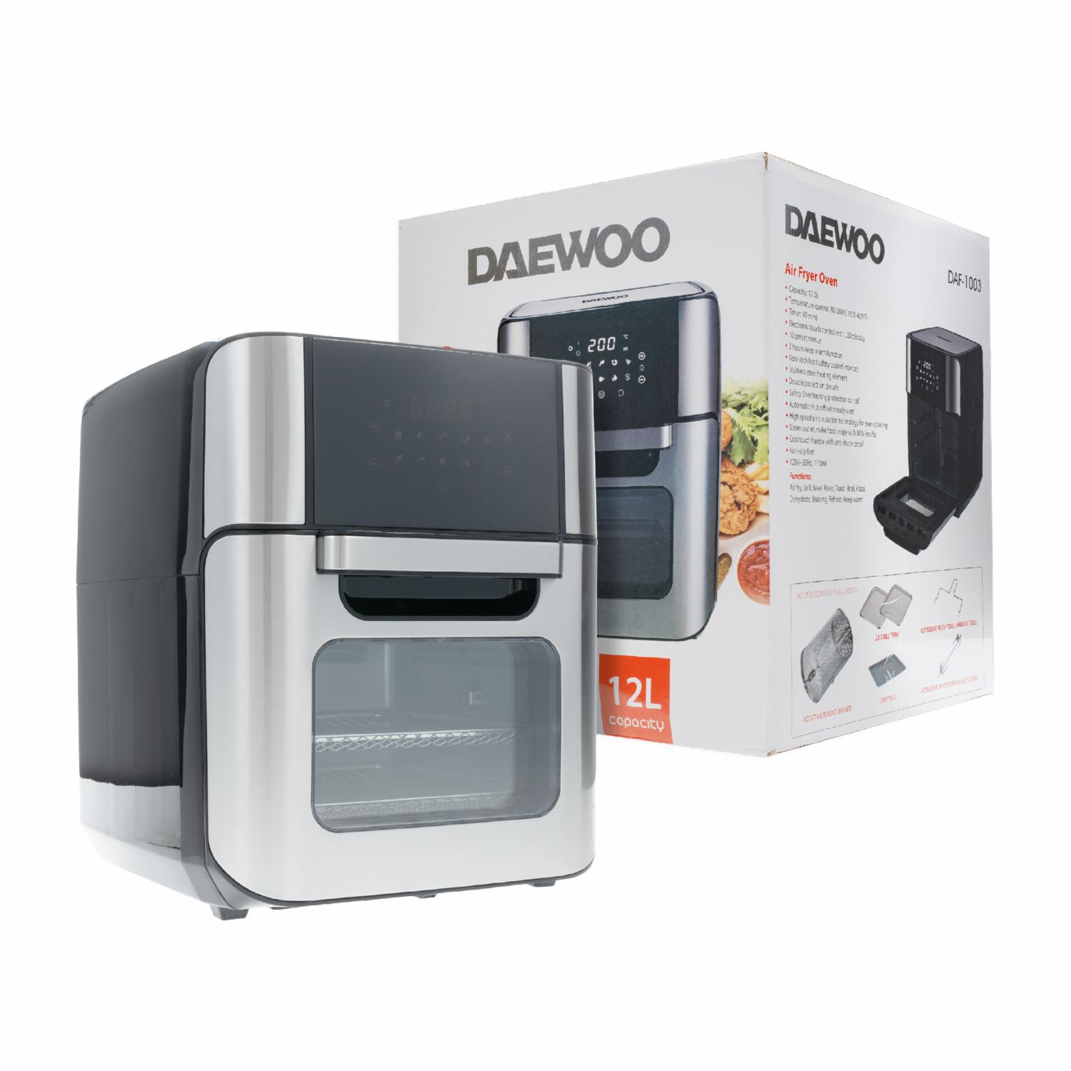 Air Fryer 1700 Watts Digital DAF-1003 DAEWOO 12 Litros - Imagen 3
