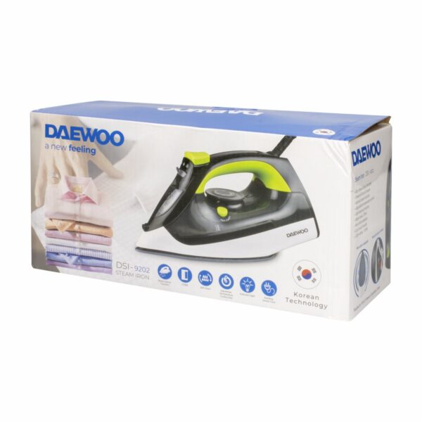 Plancha A Vapor DAEWOO DSI-9202 - GREEN - Imagen 4