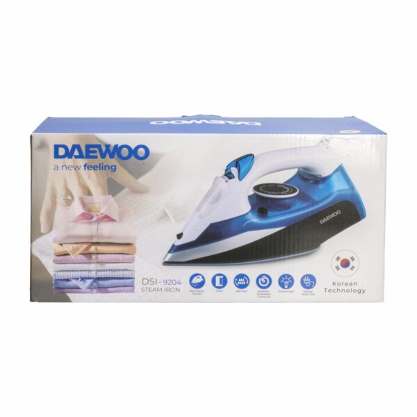 Plancha A Vapor Negro DAEWOO DSI-9204 - WB - Imagen 3
