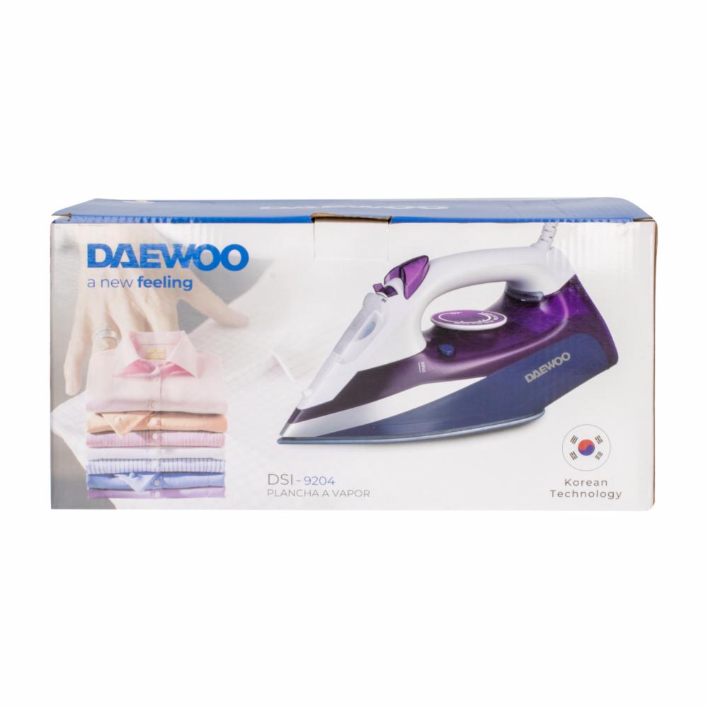 Plancha A Vapor Blanco Y Morado DAEWOO DSI-9204 - WP - Imagen 4