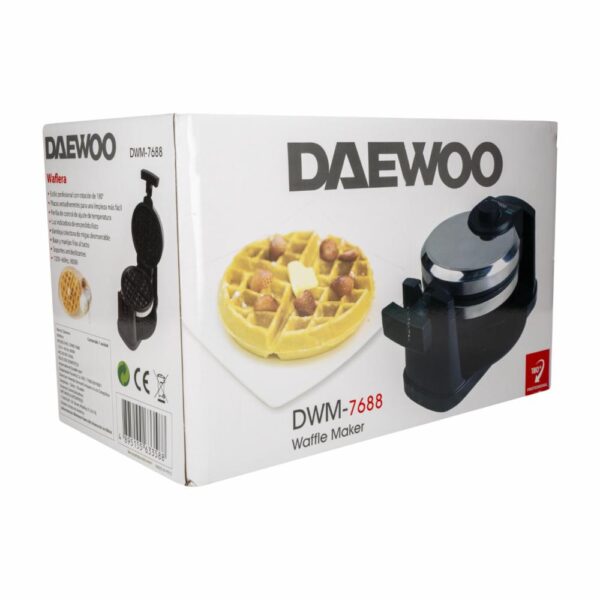 Waflera Color Gris Modelo DWM7688 DAEWOO 1100Watts - Imagen 4