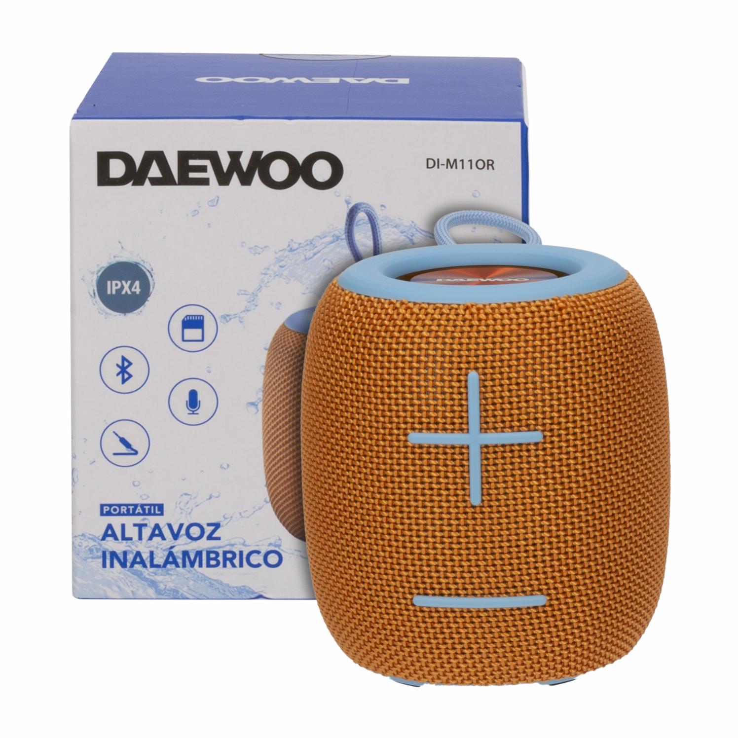 Parlante Portátil DI-M11 IPX4 DAEWOO Naranja - Imagen 2