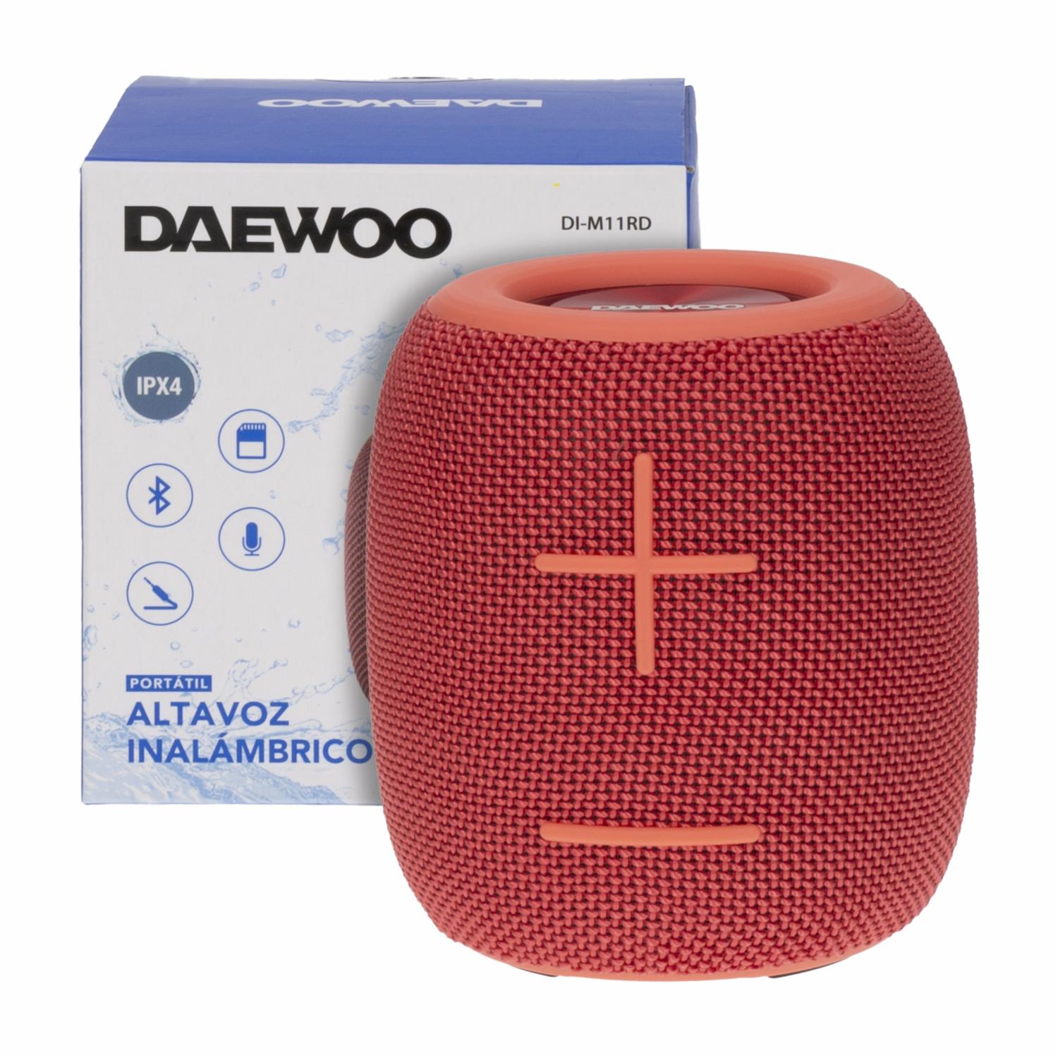 Parlante Portátil DI-M11 IPX4 DAEWOO Rojo - Imagen 2
