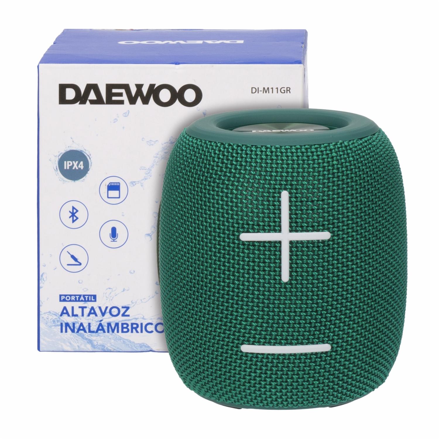 Parlante Portátil DI-M11 IPX4 DAEWOO Verde - Imagen 2