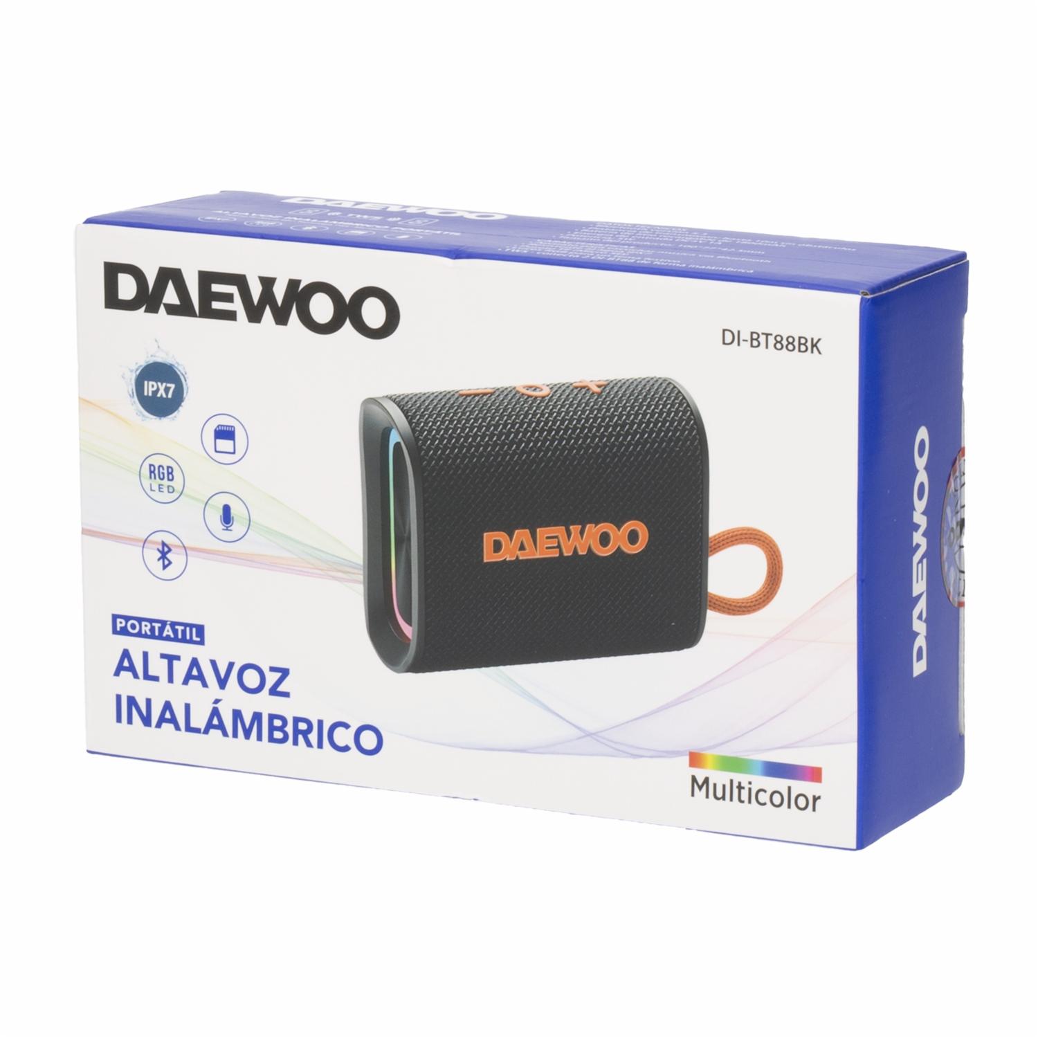 Parlante Portátil DI-BT88 DAEWOO Negro - Imagen 4