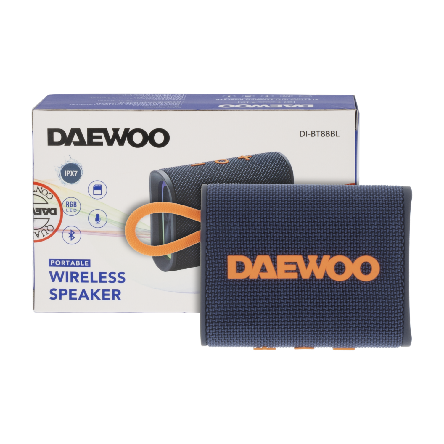 Parlante Portátil DI-BT88 DAEWOO Azul - Imagen 3