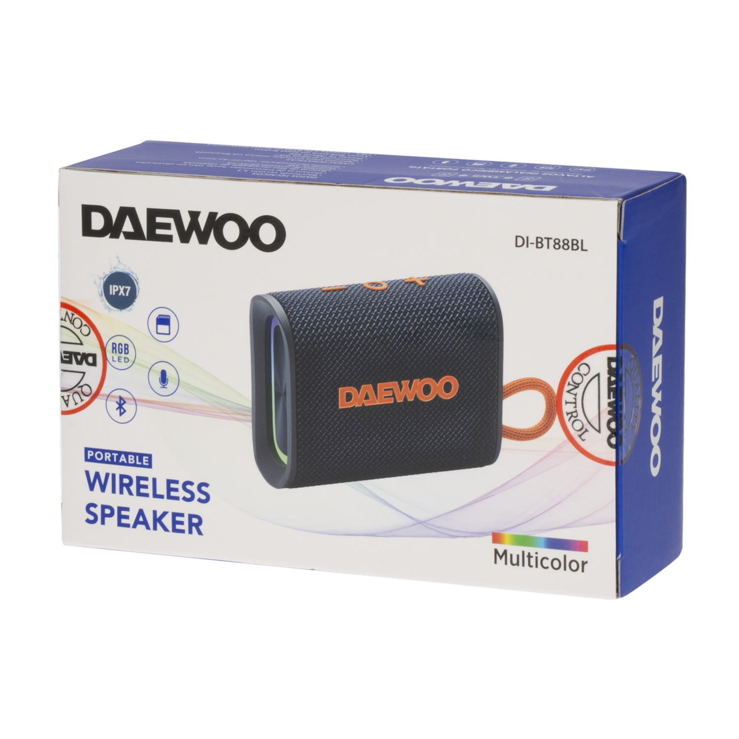 Parlante Portátil DI-BT88 DAEWOO Azul - Imagen 4
