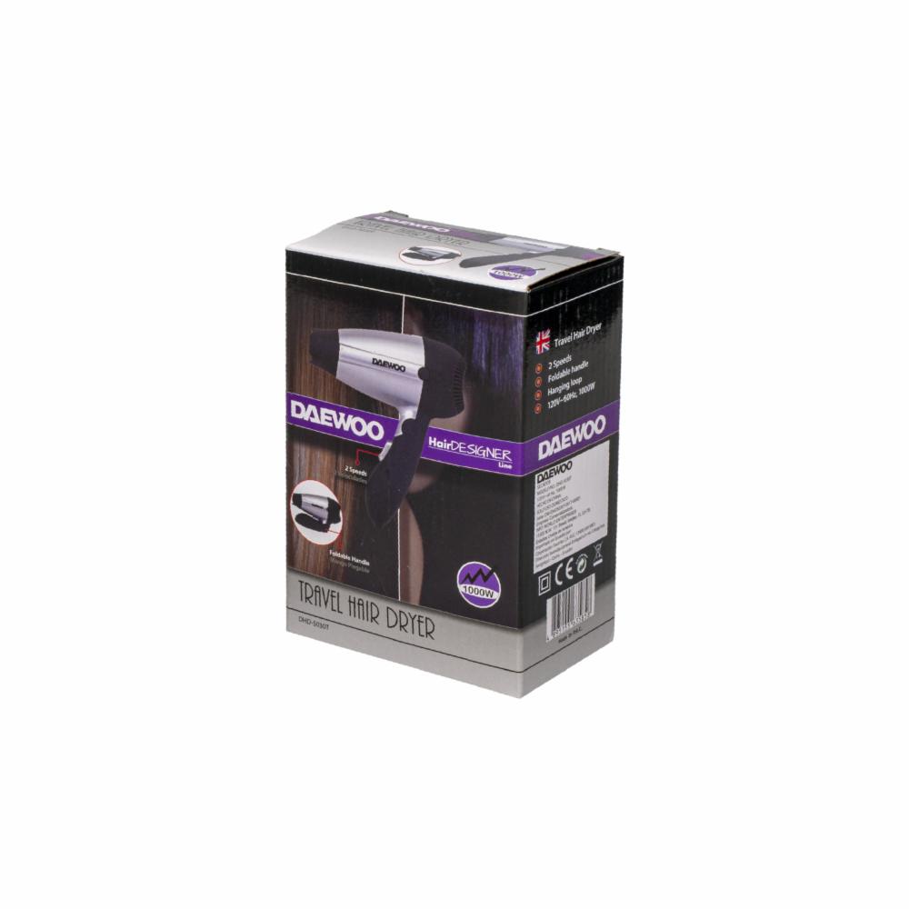 Secador De Cabello 2 Velocidades 1000 Watts DAEWOO DHD5030T - Imagen 4