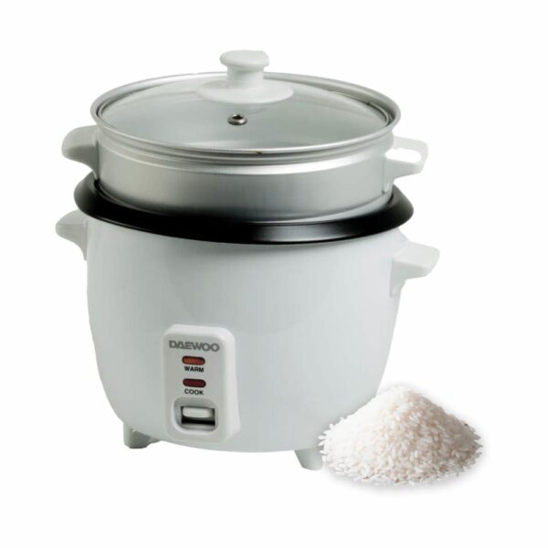 Olla Arrocera Con Vaporera DRC412 DAEWOO 1.0 Litros