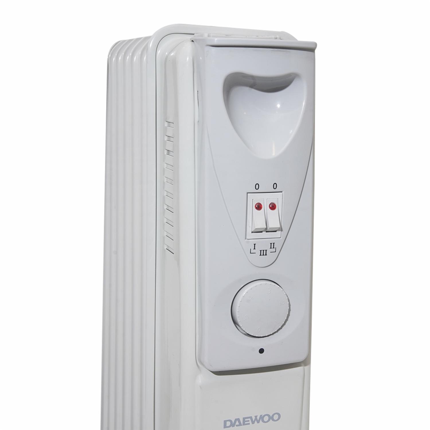 Calefactor Eléctrico Para Interiores Modelo DOH277M DAEWOO 120V - Imagen 2