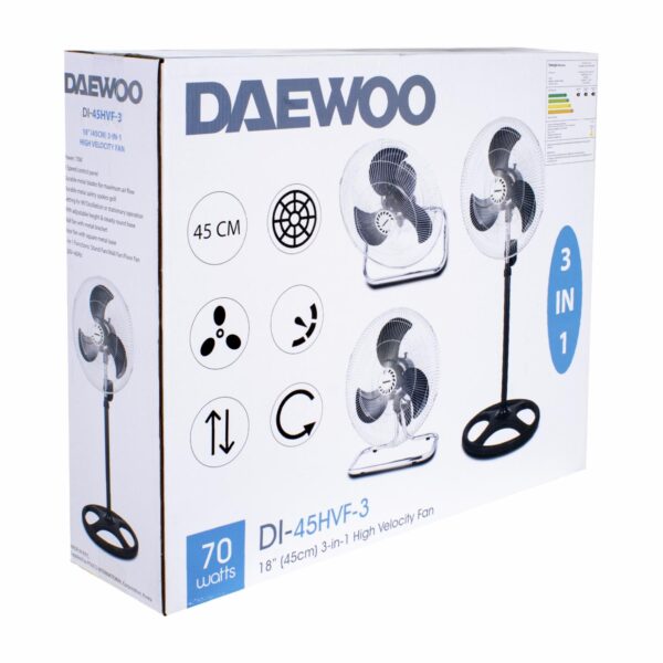 Ventilador 3 En 1 Mediano DAEWOO DI-45HVF3 - Imagen 2