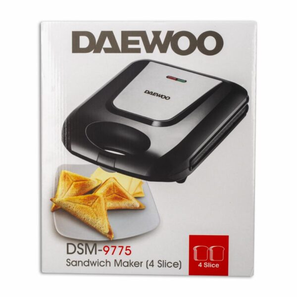 Sanduchera Capacidad Para 4 Panes Modelo DSM9775 DAEWOO 120V - Imagen 2