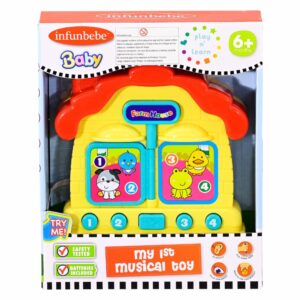 Juguete Mi Primera Granja Musical INFUNBEBE Para Bebé