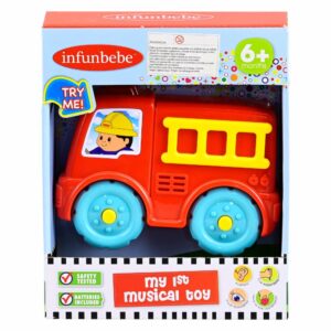 Juguete Camión De Bomberos Musical INFUNBEBE Para Bebé