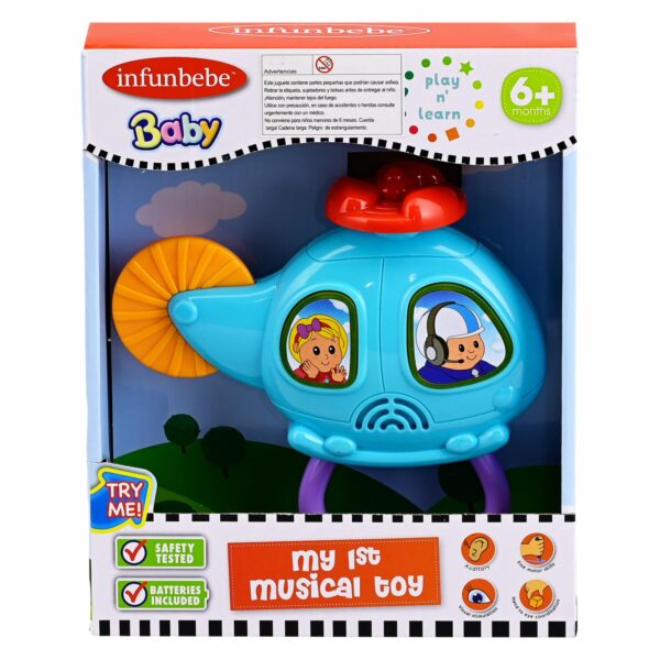 Juguete Mi Primer Helicóptero INFUNBEBE Para Bebé