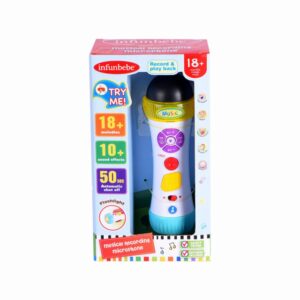 Micrófono De Grabación Musical INFUNBEBE Posee +18 Melodías