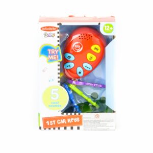 Juguete Mi Primera Llave De Auto INFUNBEBE 5 Sonidos