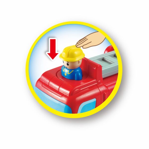 Juguete Camión De Bomberos INFUNBEBE Para Bebé - Imagen 4