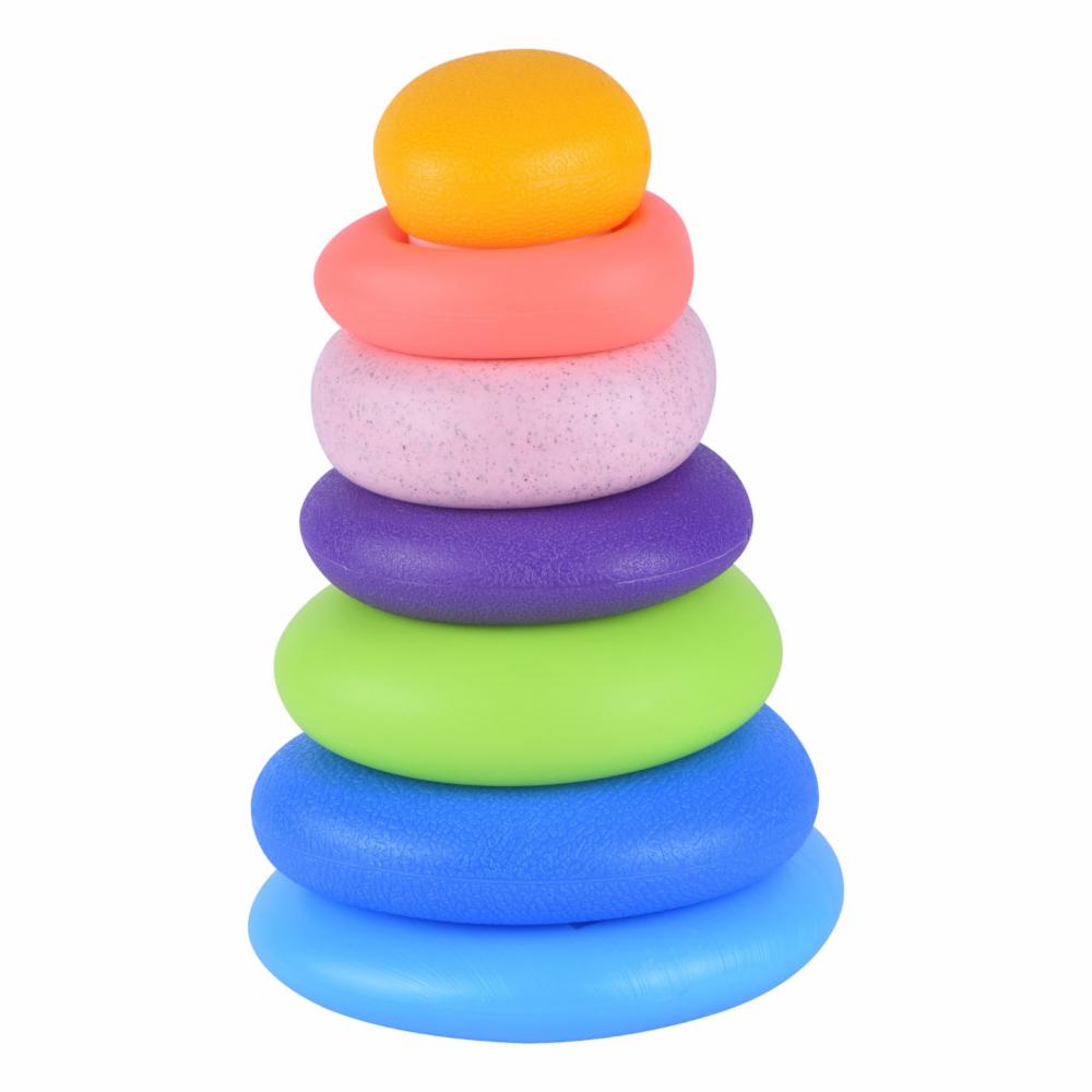 Juguete Anillos Apilables INFUNBEBE 6 Piezas - Imagen 2