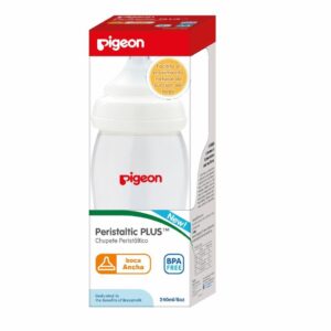 Biberón Peristaltico Boca Ancha PIGEON 8 oz