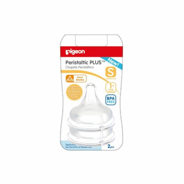 Chupón Peristaltico Boca Ancha Small B786 PIGEON X 2 Uds