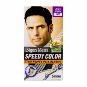 Tinte Para Cabello En Crema Sin Amoníaco N° 101 Negro Intenso BIGEN MEN´S 1 Kit + Peine
