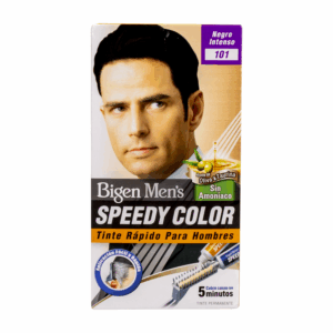 Tinte Para Cabello En Crema Sin Amoníaco N° 101 Negro Intenso BIGEN MEN'S 1 Kit + Peine