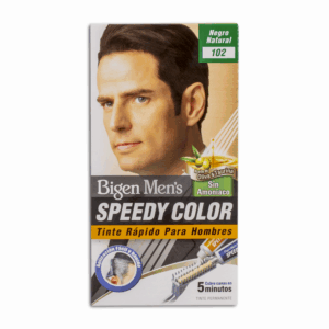 Tinte Para Cabello En Crema Sin Amoníaco N° 102 Negro Natural BIGEN MEN'S 1 Kit + Peine