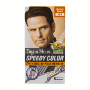 Tinte Para Cabello En Crema Sin Amoníaco N° 103 Castaño Oscuro BIGEN MEN'S 1 Kit + Peine