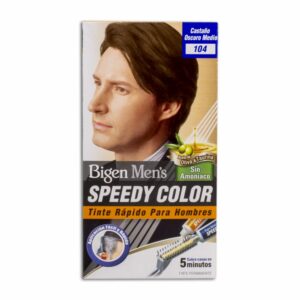 Tinte Para Cabello En Crema Sin Amoníaco N° 104 Castaño BIGEN MEN´S 1 Kit + Peine