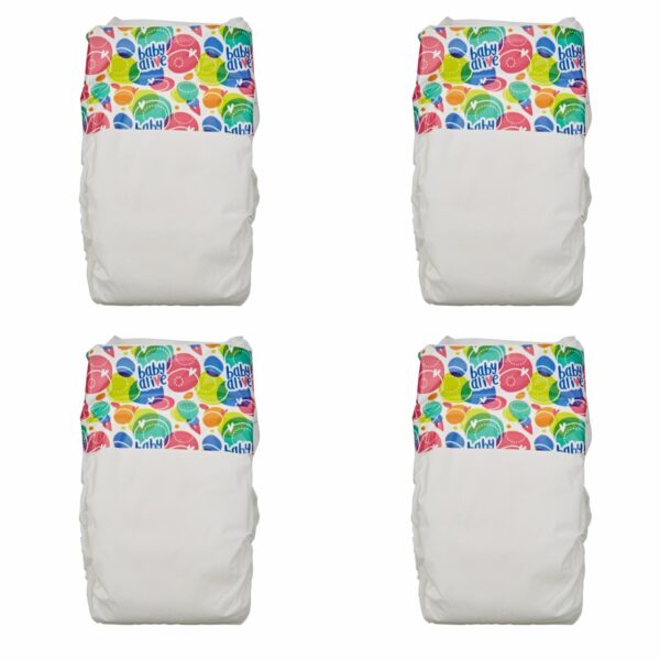 Set De Pañales Para Muñeca BABY ALIVE 4 Piezas - Imagen 2