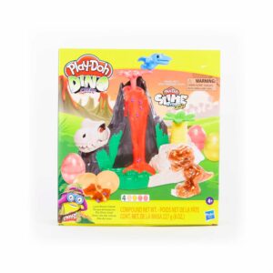 Set De Juego Dino-Isla Del Volcán PLAY DOH Incluye Accesorios