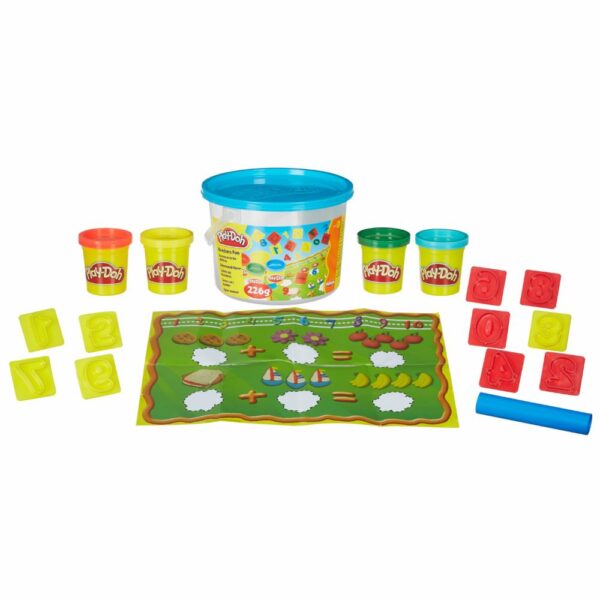 Mini Set Balde Play Doh HASBRO INC. Incluye 3 Colores Y Accesorios - Imagen 4
