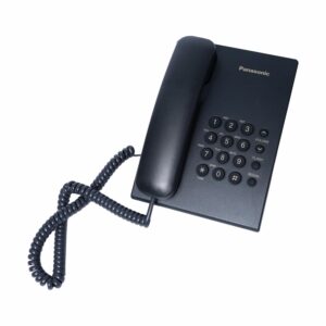 Teléfono Negro PANASONIC Alámbrico
