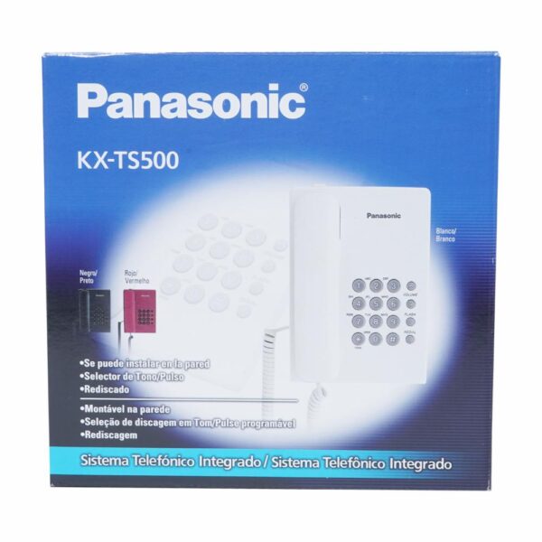 Teléfono Blanco PANASONIC Alámbrico - Imagen 2