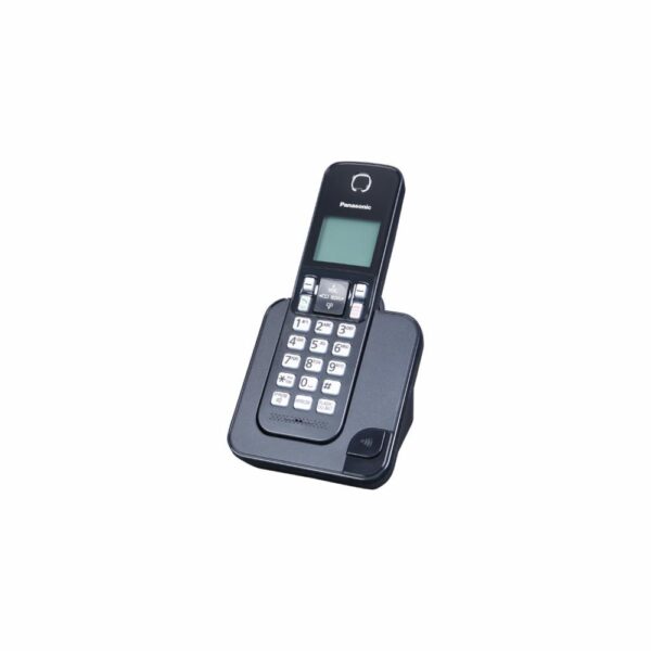 Teléfonos Negros Clásicos PANASONIC Inalámbrico - Imagen 2