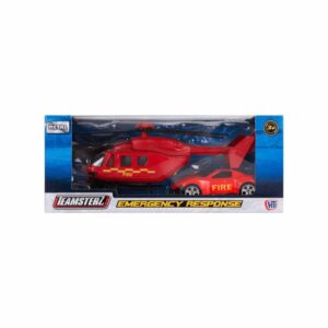 Helicóptero  Vehículo De Rescate TEAMSTERZ Colores Surtidos