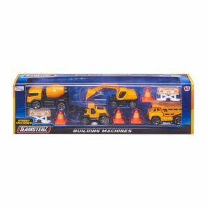 Set De Vehículos De Construcción TEAMSTERZ 10 Piezas