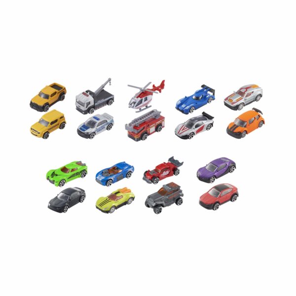 Set De 2 Carritos Básicos TEAMSTERZ Modelos Surtidos - Imagen 2