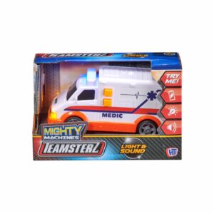Ambulancia Con Luz Y Sonido TEAMSTERZ Para Niños