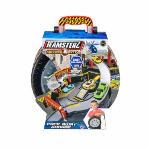 Garaje Portátil TEAMSTERZ Incluye 1 Vehículo