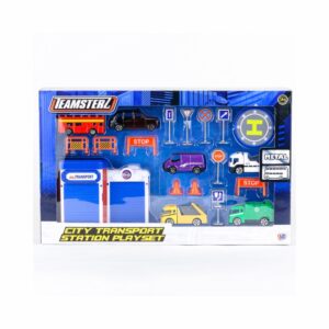 Estación De Transporte TEAMSTERZ Incluye 19 Piezas