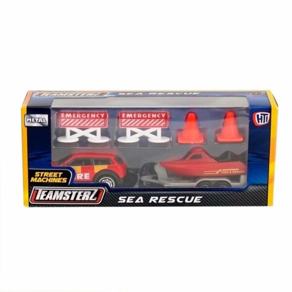 Set De Rescate 6 Piezas TEAMSTERZ Modelos Surtidos