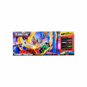Pista Turbo Twister TEAMSTERZ Incluye 5 Vehículos