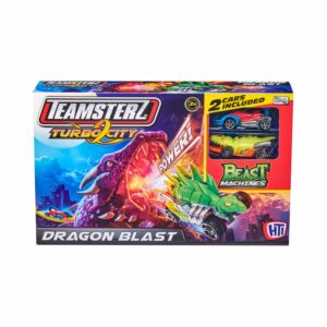 Pista Explosión Del Dragón TEAMSTERZ Incluye 3 Vehículos