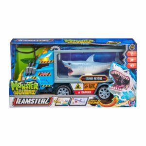 Camión Rescate Del Tiburón TEAMSTERZ Con Luz Y Sonido