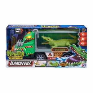 Camión Rescate Del Cocodrilo TEAMSTERZ Con Luz Y Sonido