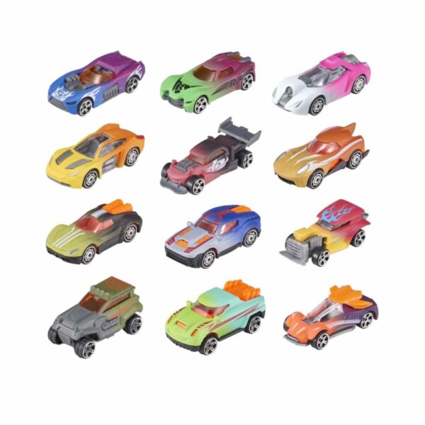 Set De 3 Carritos Básicos TEAMSTERZ Cambia De Color - Imagen 2