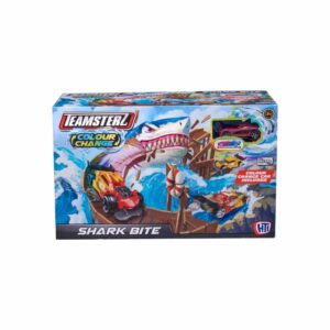 Pista Mordida Del Tiburón TEAMSTERZ Incluye 1 Vehículo