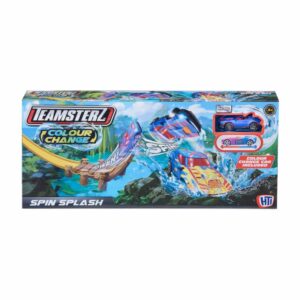 Pista Spin Splash TEAMSTERZ Incluye 1 Vehículo